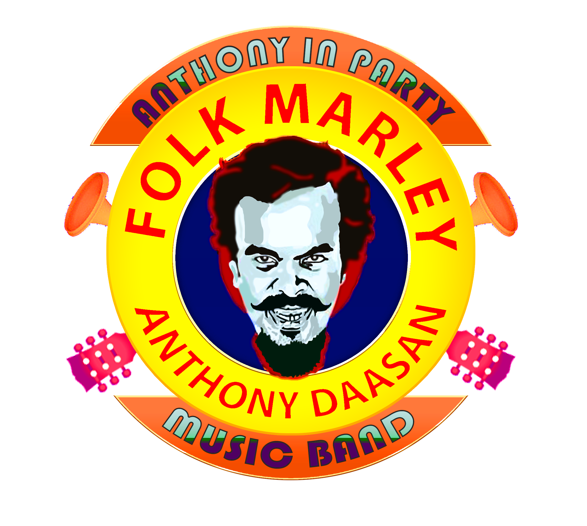 Anthony in Party Music Band Logo